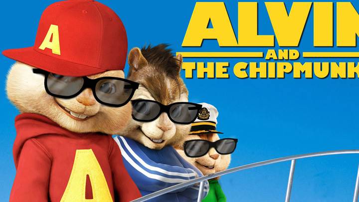 Alvin And The Chipmunks Chipwrecked Wearing Black Goggles